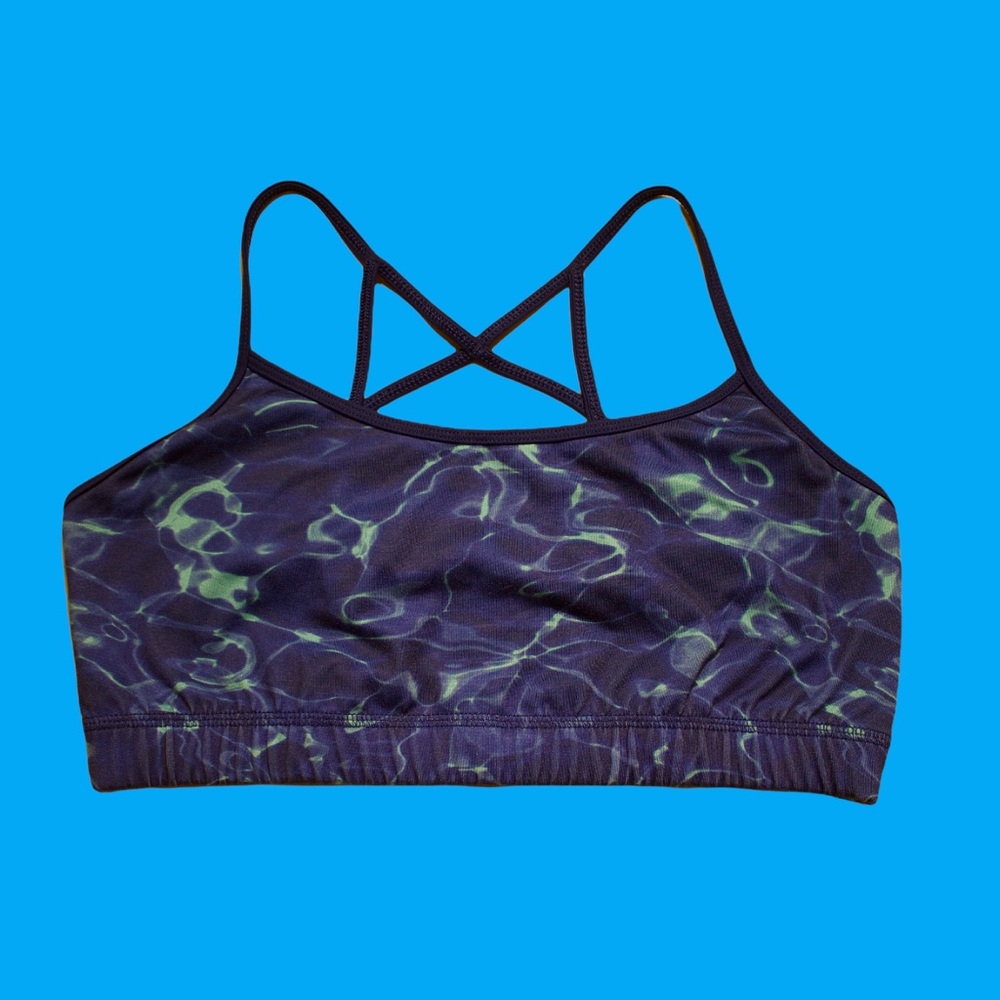 Blue Swim Top